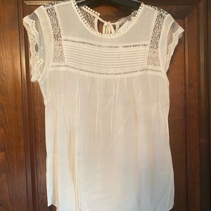 New with tags Becru Lace Detail Blouse
